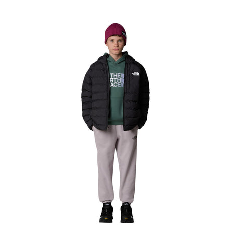 The North Face Boys' Reversible Perrito Hooded Jacket Dusk Blue / Age 5-6-Dusk Blue / Age 7-8-Dusk Blue / Age 9-10-Dusk Blue / Age 11-12-Dusk Blue / Age 14-16 #- 53 Degrees North 