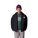 The North Face Boys' Reversible Perrito Hooded Jacket Dusk Blue / Age 5-6-Dusk Blue / Age 7-8-Dusk Blue / Age 9-10-Dusk Blue / Age 11-12-Dusk Blue / Age 14-16 #- 53 Degrees North 