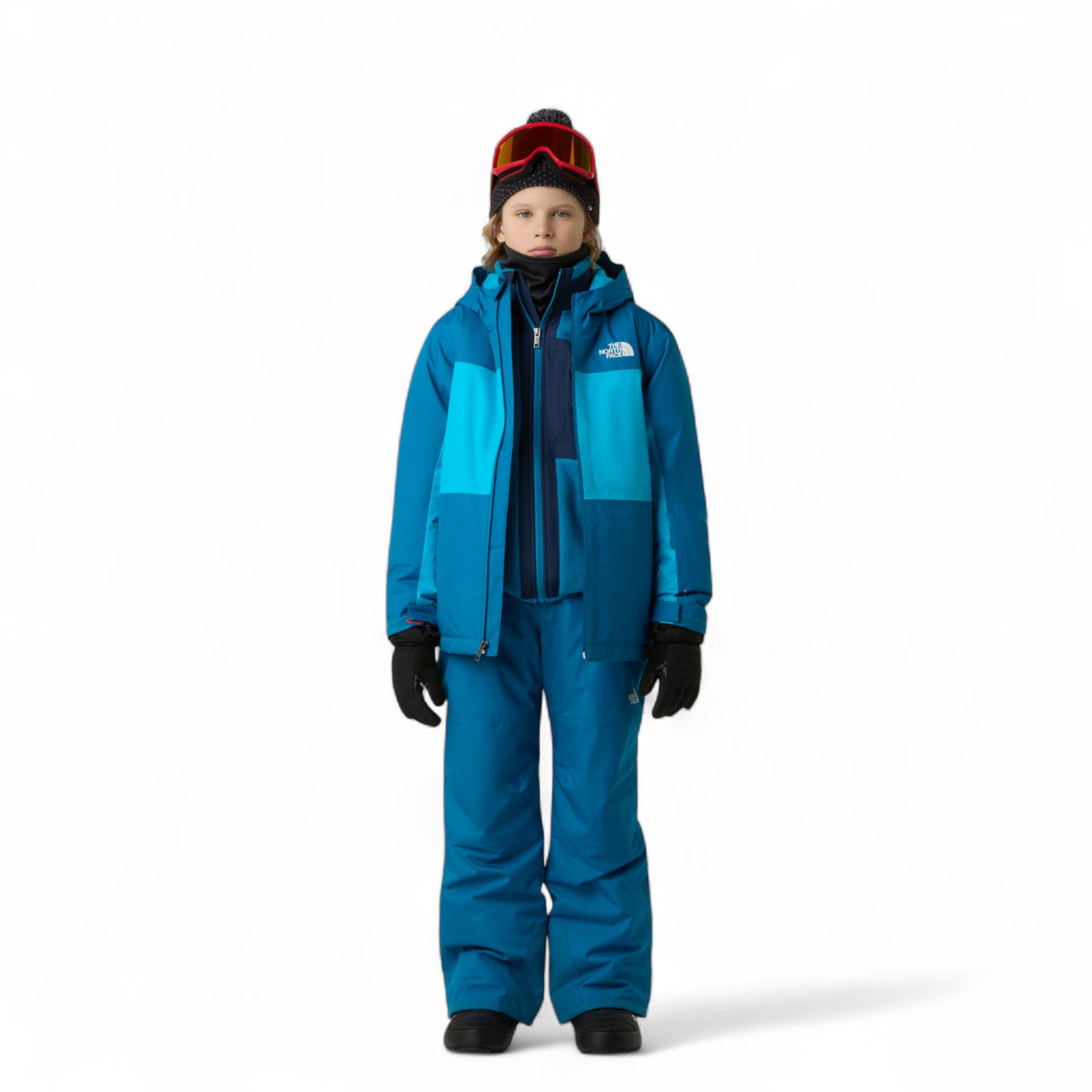 The North Face Boys' Freedom Insulated Ski Jacket TNF Black / Age 5-6-TNF Black / Age 7-8-TNF Black / Age 9-10-TNF Black / Age 11-12-TNF Black / Age 13-14 #- 53 Degrees North 