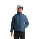 The North Face Girls' Reversible Shasta Full Zip Jacket Granite Grey / Age 7-8 - 53 Degrees North
