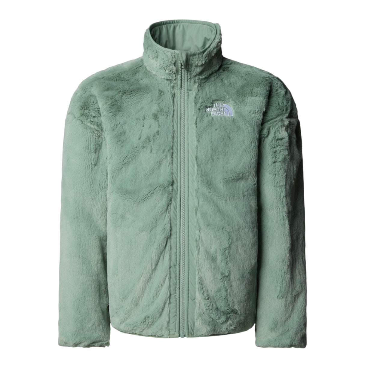 The North Face Girls' Reversible Shasta Full Zip Jacket Slate Moss / Age 5-6-Slate Moss / Age 7-8-Slate Moss / Age 9-10-Slate Moss / Age 11-12-Slate Moss / Age 14-16 #- 53 Degrees North 