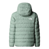 The North Face Girls' Reversible Perrito Hooded Jacket Slate Moss / Age 5-6-Slate Moss / Age 7-8-Slate Moss / Age 9-10-Slate Moss / Age 11-12-Slate Moss / Age 14-16 #- 53 Degrees North 