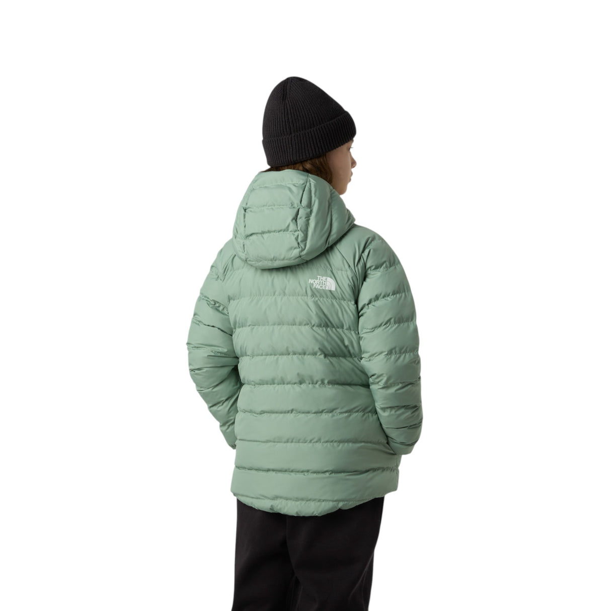 The North Face Girls' Reversible Perrito Hooded Jacket Slate Moss / Age 5-6-Slate Moss / Age 7-8-Slate Moss / Age 9-10-Slate Moss / Age 11-12-Slate Moss / Age 14-16 #- 53 Degrees North 
