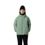 The North Face Girls' Reversible Perrito Hooded Jacket Slate Moss / Age 5-6-Slate Moss / Age 7-8-Slate Moss / Age 9-10-Slate Moss / Age 11-12-Slate Moss / Age 14-16 #- 53 Degrees North 