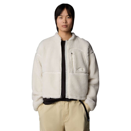 The North Face Women's Extreme Pile Full Zip Jacket White Dune / X-Small-White Dune / Small-White Dune / Medium-White Dune / Large-White Dune / X-Large #- 53 Degrees North 