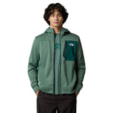 The North Face Men's Mountain Athletics Full Zip Fleece Jacket Duck Green/Deep Nori / Small-Duck Green/Deep Nori / Medium-Duck Green/Deep Nori / Large-Duck Green/Deep Nori / X-Large-Mystic Haze/Pearl Mist / Small #- 53 Degrees North 