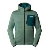 The North Face Men's Mountain Athletics Full Zip Fleece Jacket Duck Green/Deep Nori / Small-Duck Green/Deep Nori / Medium-Duck Green/Deep Nori / Large-Duck Green/Deep Nori / X-Large-Mystic Haze/Pearl Mist / Small #- 53 Degrees North 