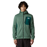 The North Face Men's Mountain Athletics Full Zip Fleece Jacket Duck Green/Deep Nori / Small-Duck Green/Deep Nori / Medium-Duck Green/Deep Nori / Large-Duck Green/Deep Nori / X-Large-Mystic Haze/Pearl Mist / Small #- 53 Degrees North 