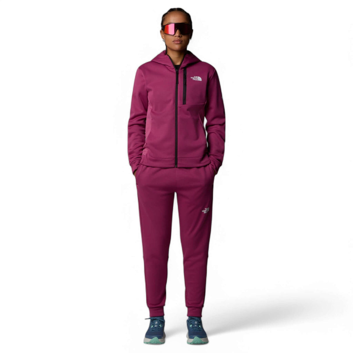 The North Face Women's Mountain Athletics Fleece Joggers Cyber Berry / X-Small-Cyber Berry / Small-Cyber Berry / Medium-Cyber Berry / Large-Cyber Berry / X-Large #- 53 Degrees North 