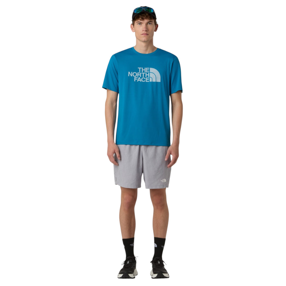 The North Face Men's 24/7 Easy T-Shirt Dusk Blue / Small-Dusk Blue / Medium-Dusk Blue / Large-Dusk Blue / X-Large-Dusk Blue / XX-Large #- 53 Degrees North 
