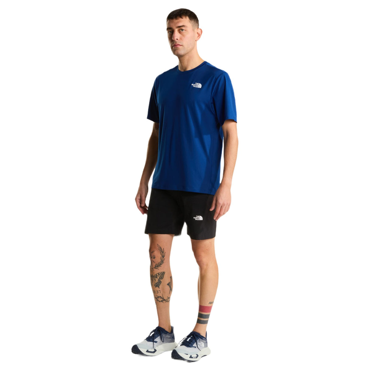 The North Face Men's 24/7 Box NSE T-Shirt Estate Blue / Small-Estate Blue / Medium-Estate Blue / Large-Estate Blue / X-Large-TNF Black / Small #- 53 Degrees North 