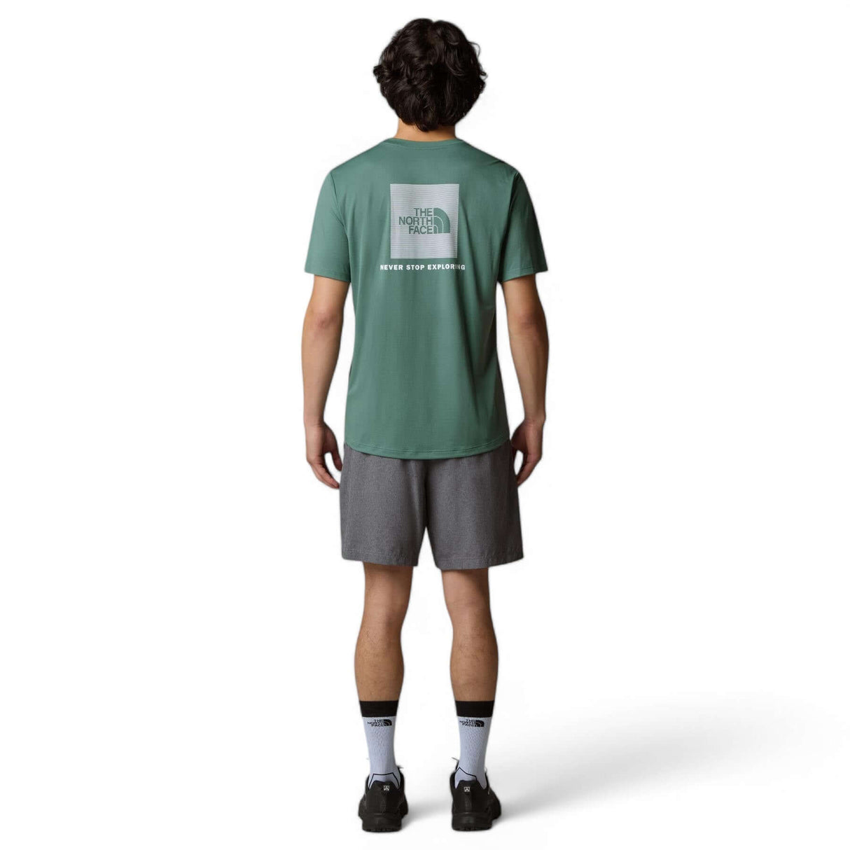 The North Face Men's 24/7 Box NSE T-Shirt Duck Green / Small-Duck Green / Medium-Duck Green / Large-Duck Green / X-Large-Duck Green / XX-Large #- 53 Degrees North 