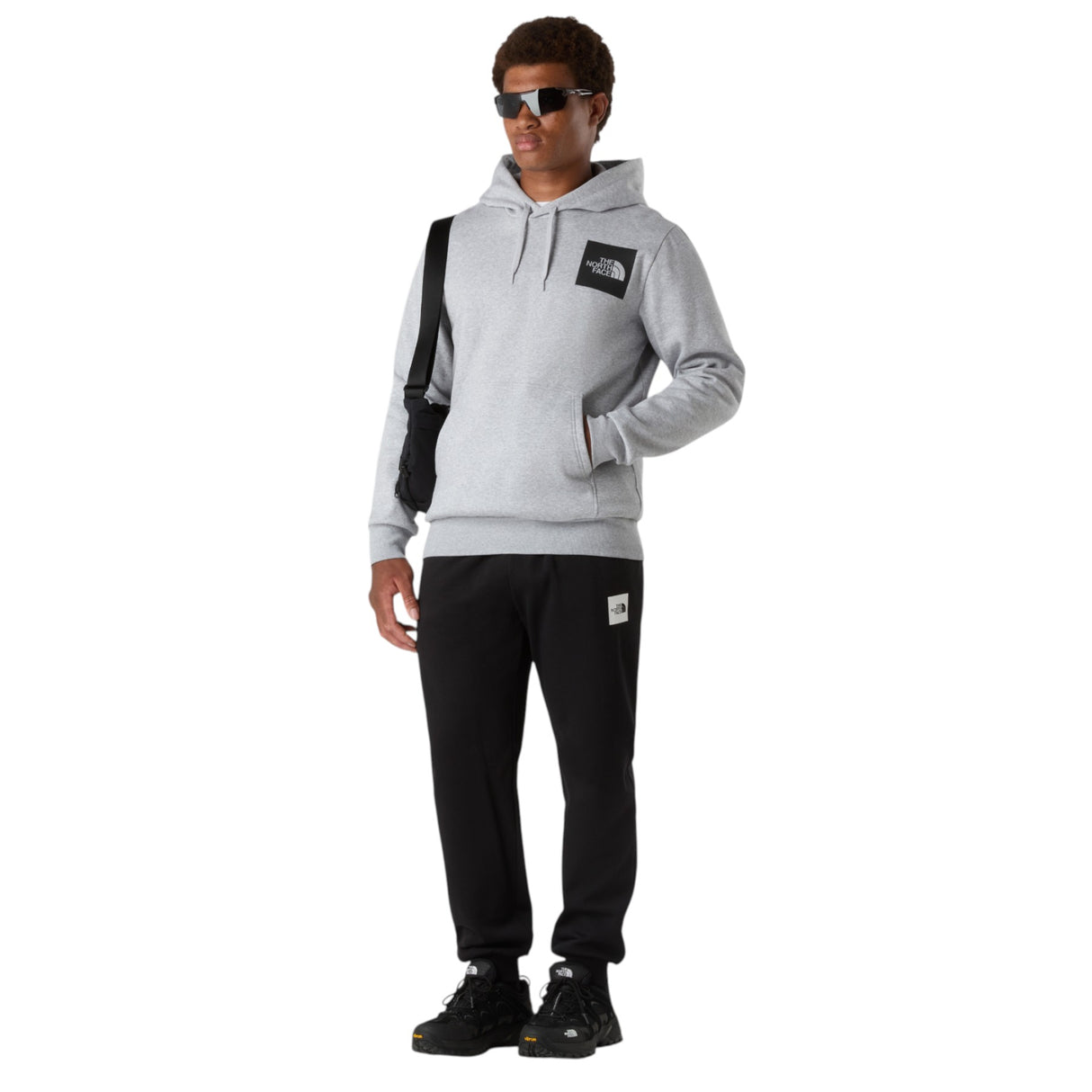 The North Face Men's Fine Hoodie TNF Light Grey Heather / Small-TNF Light Grey Heather / Medium-TNF Light Grey Heather / Large-TNF Light Grey Heather / X-Large-TNF Light Grey Heather / XX-Large #- 53 Degrees North 