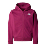 The North Face Girls' Full Zip Oversize Light Hoodie Cyber Berry / Age 7-8-Cyber Berry / Age 9-10-Cyber Berry / Age 11-12-Cyber Berry / Age 14-16-Cyber Berry / Age 18-20 #- 53 Degrees North 