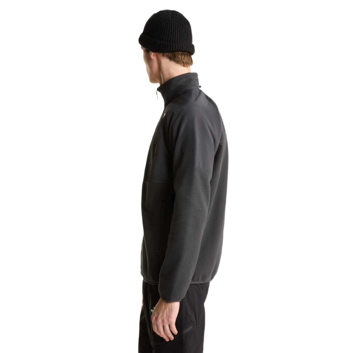 The North Face Men's Glacier Heavyweight Full-Zip Asphalt Grey/ TNF Black / Small - 53 Degrees North