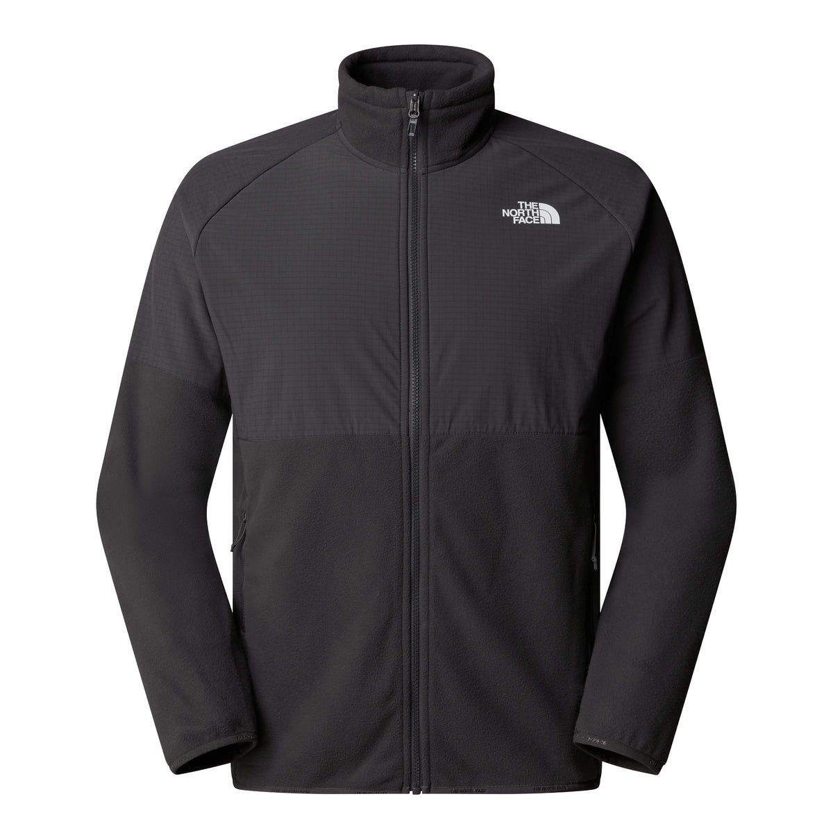 The North Face Men's Glacier Heavyweight Full-Zip Asphalt Grey/ TNF Black / Small - 53 Degrees North