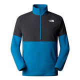 The North Face Men's Glacier Heavyweight 1/2 Zip Fleece Dusk Blue/Asphalt Grey / Small-Dusk Blue/Asphalt Grey / Medium-Dusk Blue/Asphalt Grey / Large-Dusk Blue/Asphalt Grey / X-Large-Dusk Blue/Asphalt Grey / XX-Large #- 53 Degrees North 
