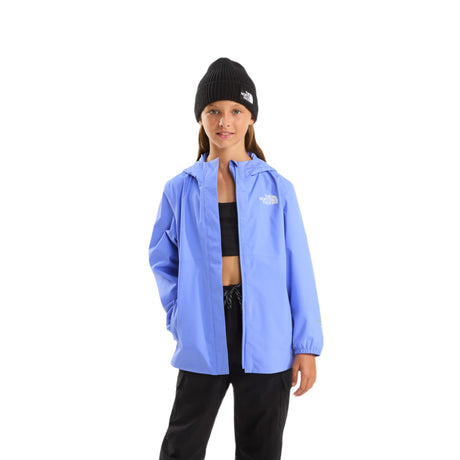 The North Face Girls' Antora Rain Waterproof Jacket Periwinkle Glow / Age 7-8-Periwinkle Glow / Age 10-Periwinkle Glow / Age 12-Periwinkle Glow / Age 14-16-Periwinkle Glow / Age 18-20 #- 53 Degrees North 