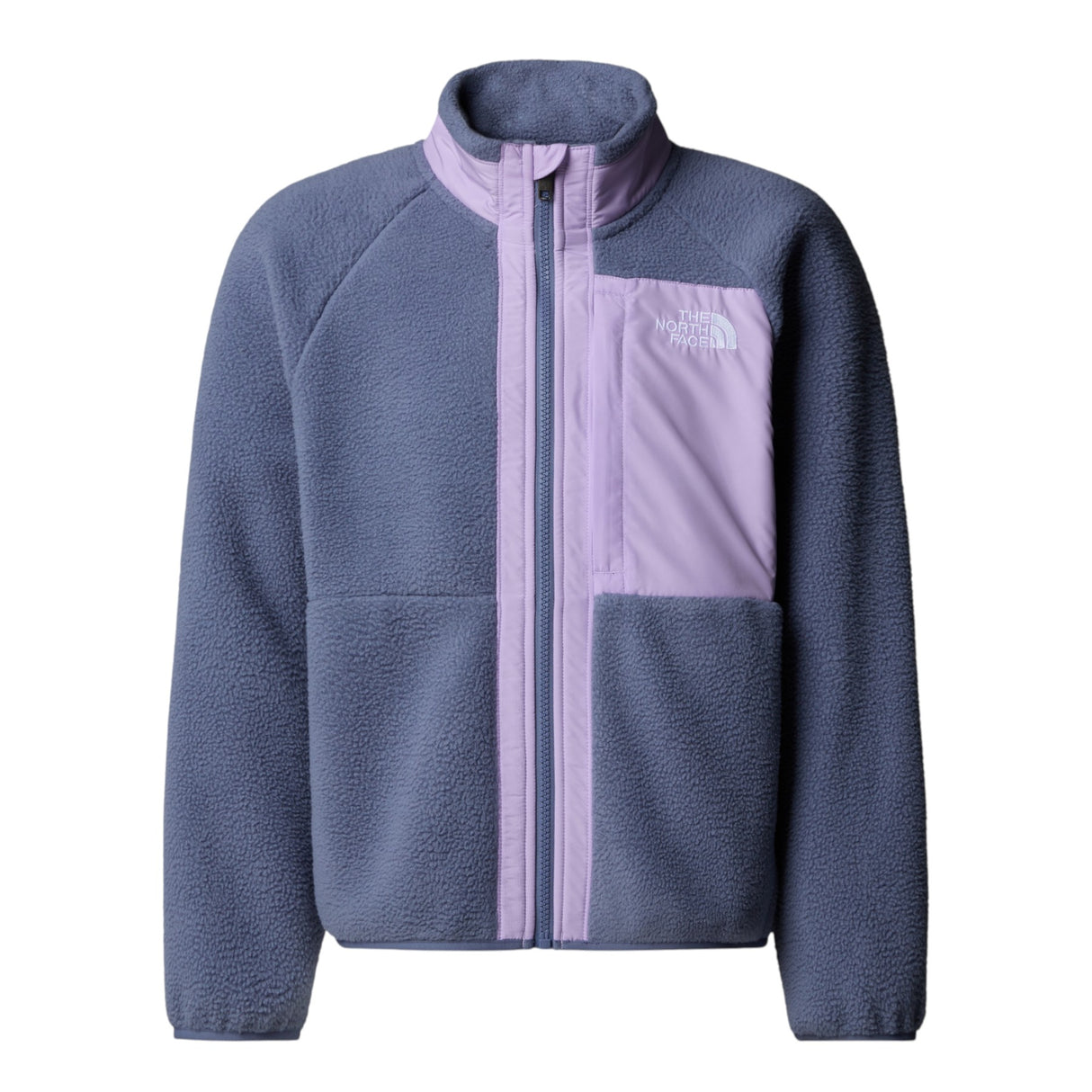 The North Face Girls' Yumiori Full Zip Jacket Twilight Galaxy/Lite Lilac / Age 5-6-Twilight Galaxy/Lite Lilac / Age 7-8-Twilight Galaxy/Lite Lilac / Age 9-10-Twilight Galaxy/Lite Lilac / Age 11-12-Twilight Galaxy/Lite Lilac / Age 14-16 #- 53 Degrees North 