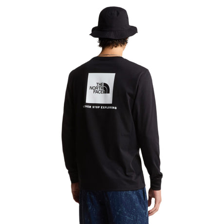 The North Face Men's Evolution Box NSE T-Shirt TNF Black/TNF White / Small-TNF Black/TNF White / Medium-TNF Black/TNF White / Large-TNF Black/TNF White / X-Large-TNF Black/TNF White / XX-Large #- 53 Degrees North 