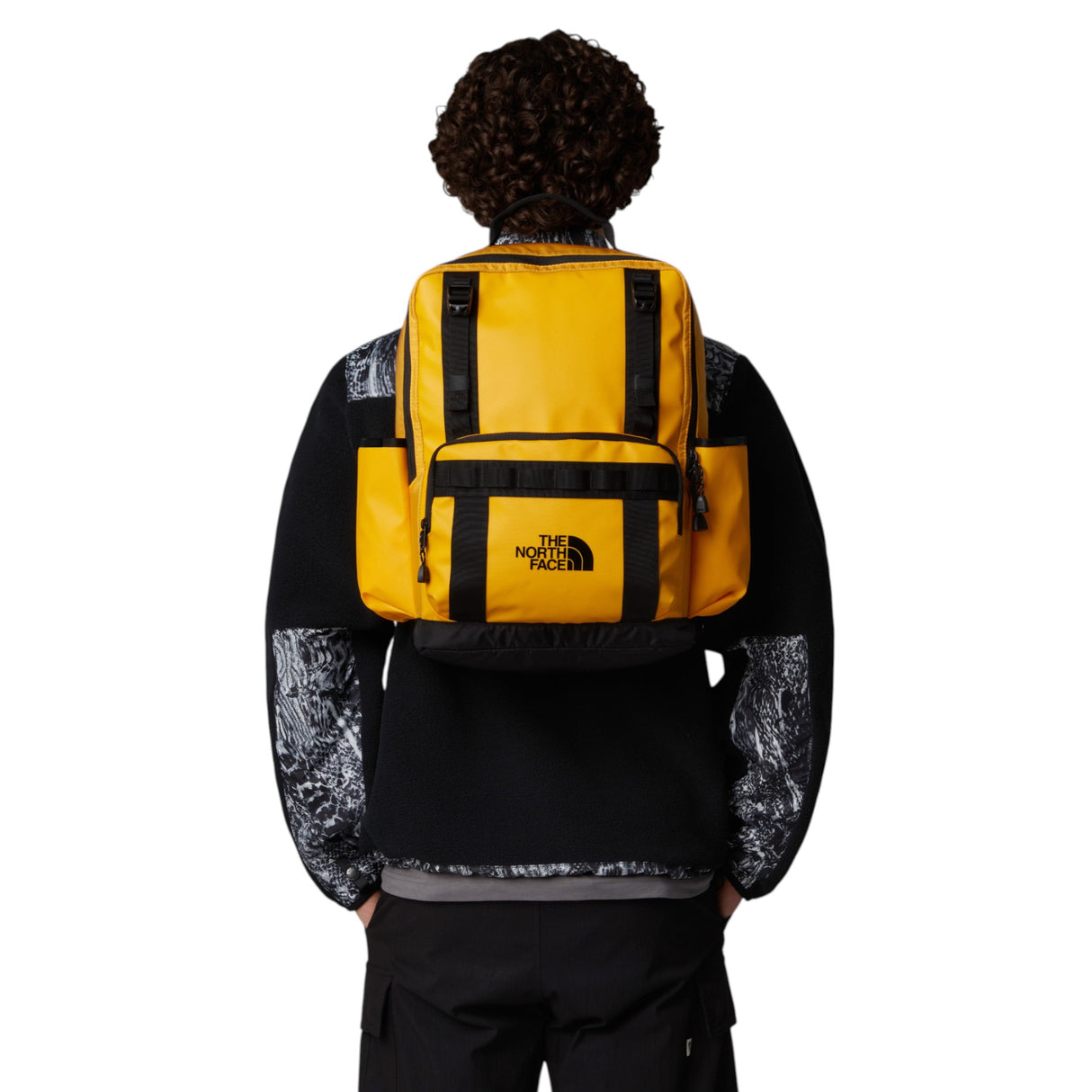 The North Face Base Camp Daypack Summit Gold/TNF Black-TNF Black/Asphalt Grey #- 53 Degrees North 