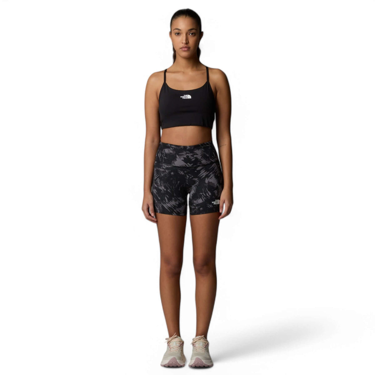 The North Face Women's Flex 5 Inch Tights TNF Black Waterfall Print / X-Small-TNF Black Waterfall Print / Small-TNF Black Waterfall Print / Medium-TNF Black Waterfall Print / Large #- 53 Degrees North 