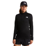 The North Face Women’s Flex Slim 1/4 Zip Long-Sleeve Top TNF Black / X-Small-TNF Black / Small-TNF Black / Medium-TNF Black / Large-TNF Black / X-Large #- 53 Degrees North 