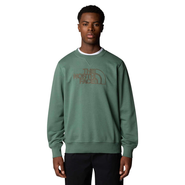 The North Face Men's Drew Peak Light Crew Sweater Duck Green/Latte / Small-Duck Green/Latte / Medium-Duck Green/Latte / Large-Duck Green/Latte / X-Large-Hero Blue/TNF White / Small #- 53 Degrees North 