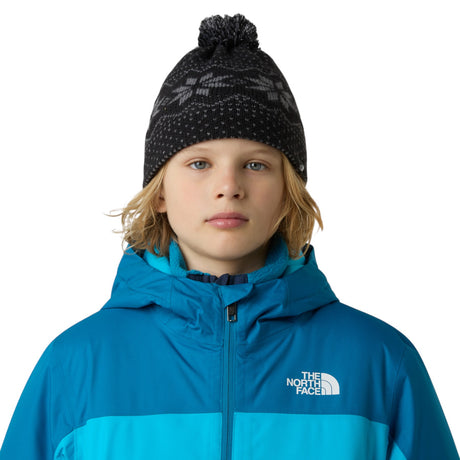 The North Face Kids' Cabin Ski Tuke TNF Black Jacquard #- 53 Degrees North 