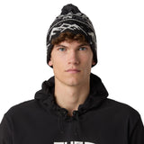 The North Face Cabin Ski Tuke Summit Gold Him Suit Jacquard Pom-TNF Black Jacquard/Pom #- 53 Degrees North 