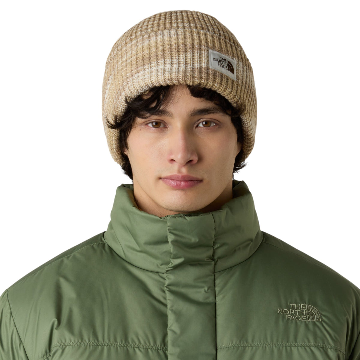 The North Face Salty Bae Lined Beanie White Dune #- 53 Degrees North 