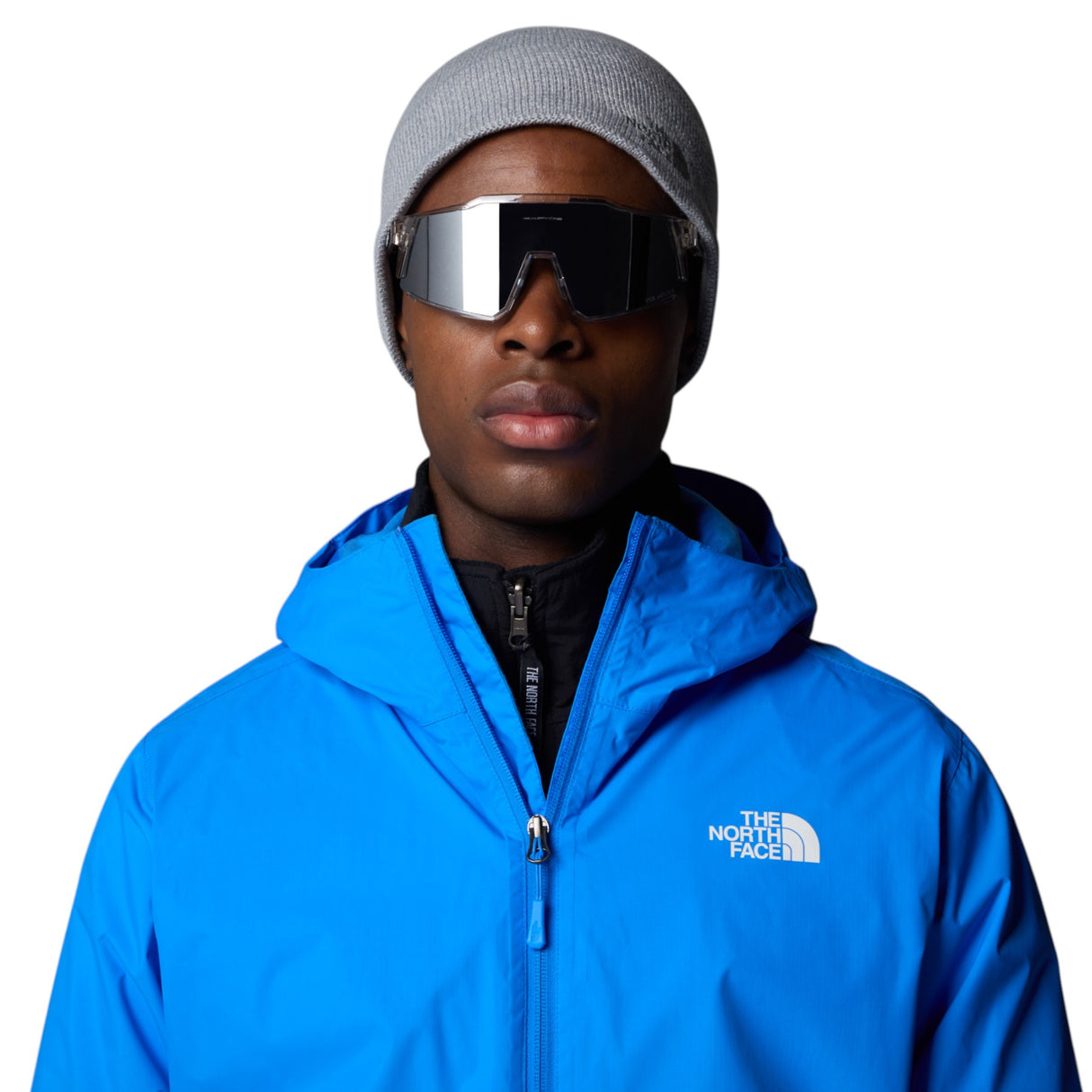 The North Face Jim Beanie TNF Light Grey Heather-TNF Black Heather #- 53 Degrees North 