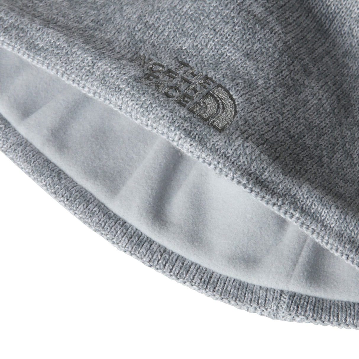 The North Face Jim Beanie TNF Light Grey Heather-TNF Black Heather #- 53 Degrees North 