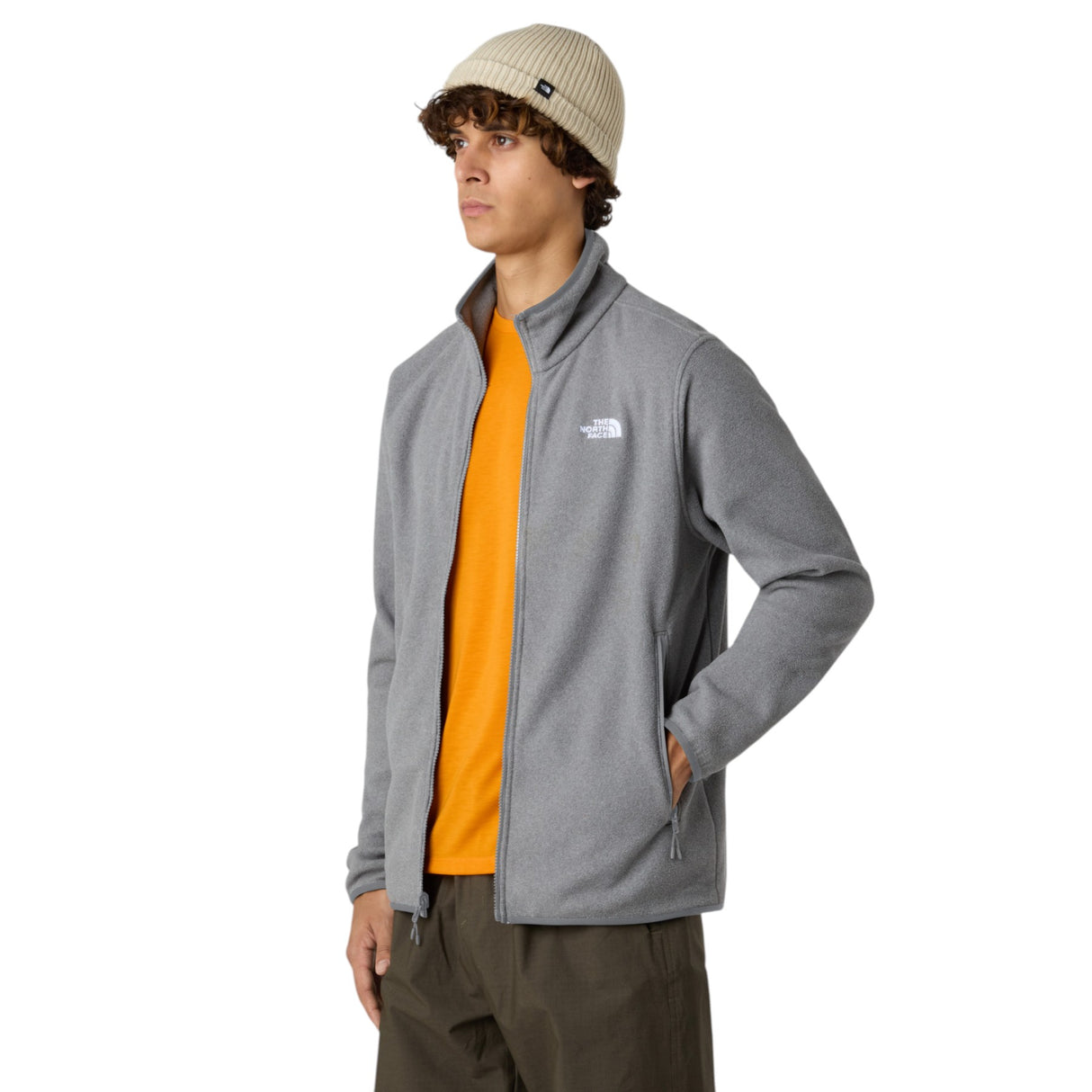 The North Face Men's Glacier Fleece Jacket Mocha Brown / Small-Mocha Brown / Medium-Mocha Brown / Large-Mocha Brown / X-Large-Mocha Brown / XX-Large #- 53 Degrees North 