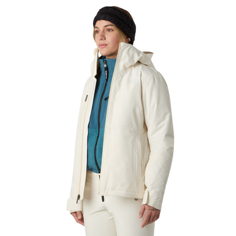 The North Face Women's Descendit Ski Jacket White Dune / X-Small-White Dune / Small-White Dune / Medium-White Dune / Large-White Dune / X-Large #- 53 Degrees North 