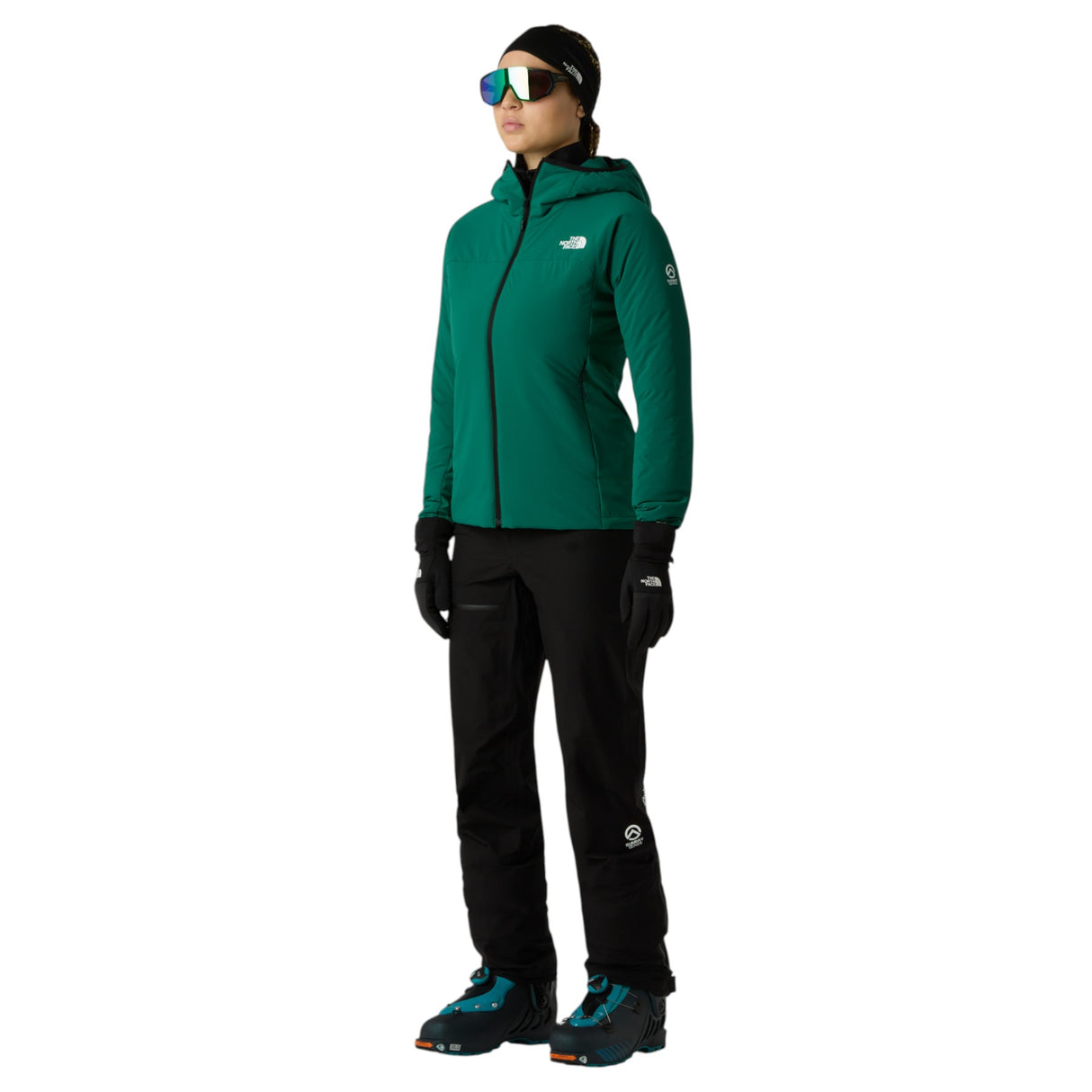 The North Face Women's Summit Casaval Hybrid Hooded Jacket Evergreen / X-Small-Evergreen / Small-Evergreen / Medium-Evergreen / Large #- 53 Degrees North 