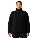 The North Face Women's Plus Glacier Fleece 1/4 Zip Jacket Space / 1X-Space / 2X-Space / 3X #- 53 Degrees North 
