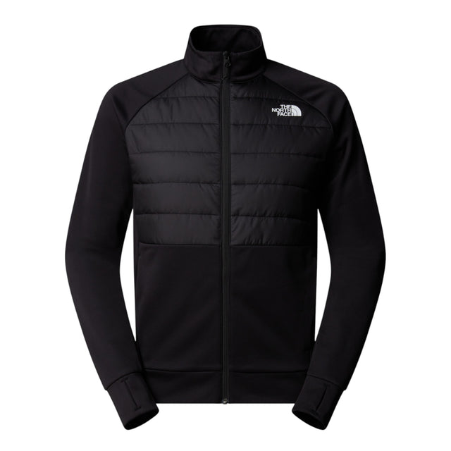 The North Face Men's Reaxion 2.0 Fleece Hybrid Full Zip Jacket TNF Black Heather / Small-TNF Black Heather / Medium-TNF Black Heather / Large-TNF Black Heather / X-Large-TNF Black Heather / XX-Large #- 53 Degrees North 