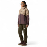 The North Face Women's Diablo Dynamic Zip-In Waterproof Jacket Mushroom Grey/Tawny Quartz / X-Small-Mushroom Grey/Tawny Quartz / Small-Mushroom Grey/Tawny Quartz / Medium-Mushroom Grey/Tawny Quartz / Large-Mushroom Grey/Tawny Quartz / X-Large #- 53 Degrees North 