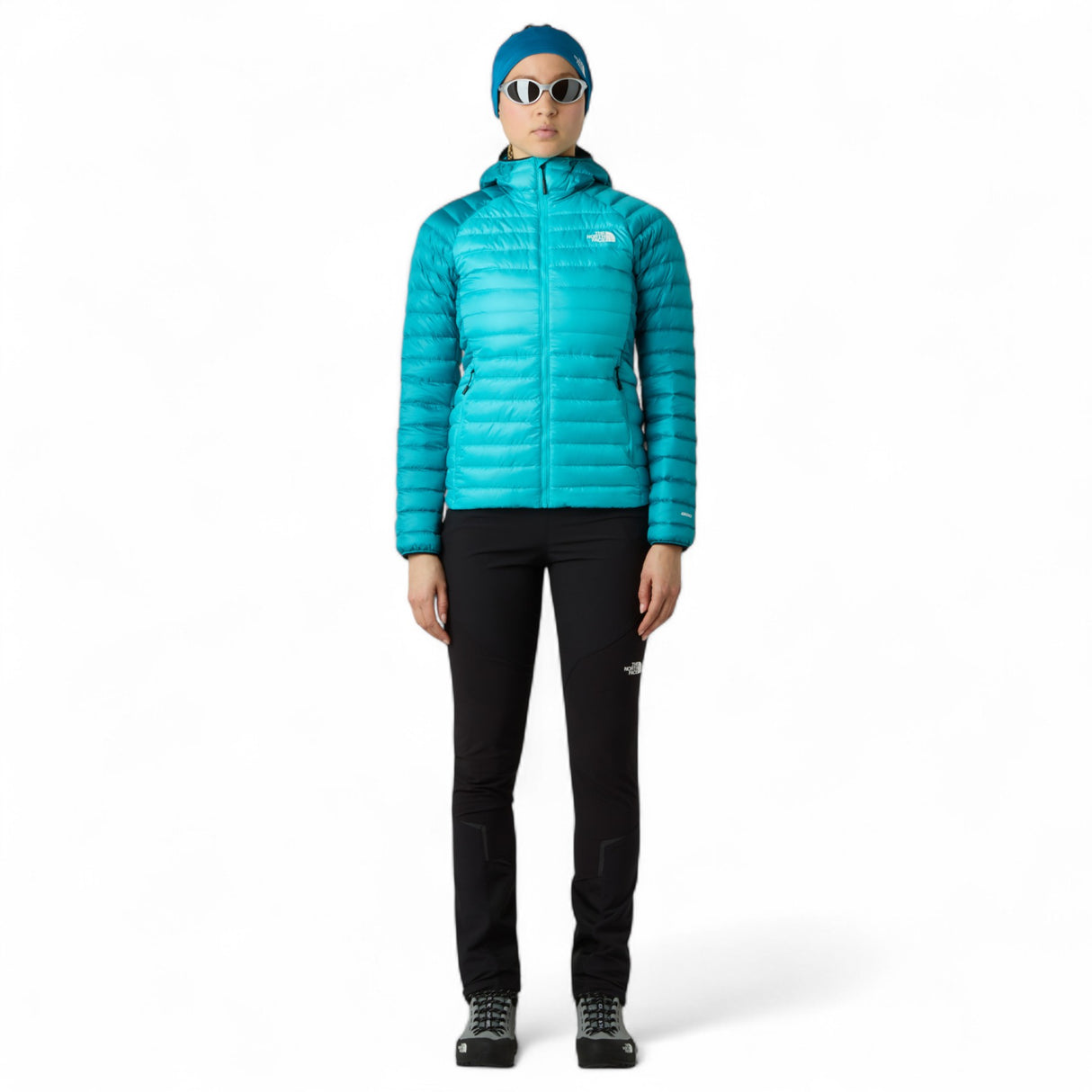 The North Face Women's Bettaforca LT Down Hooded Jacket Galactic Blue/Deep Teal / X-Small-Galactic Blue/Deep Teal / Small-Galactic Blue/Deep Teal / Medium-Galactic Blue/Deep Teal / Large-Galactic Blue/Deep Teal / X-Large #- 53 Degrees North 