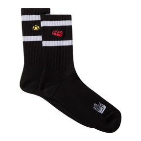The North Face Everyday Crew TNF Icons Socks - 2 Pack TNF Black / X-Small-TNF Black / Small-TNF Black / Medium-TNF Black / Large-White Dune / X-Small #- 53 Degrees North 