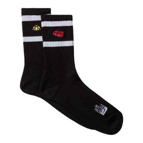 The North Face Everyday Crew TNF Icons Socks - 2 Pack TNF Black / X-Small-TNF Black / Small-TNF Black / Medium-TNF Black / Large-White Dune / X-Small #- 53 Degrees North 