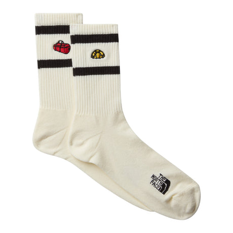 The North Face Everyday Crew TNF Icons Socks - 2 Pack TNF Black / X-Small-TNF Black / Small-TNF Black / Medium-TNF Black / Large-White Dune / X-Small #- 53 Degrees North 
