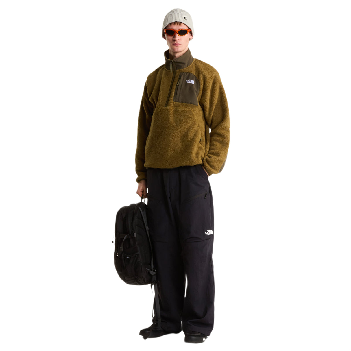 The North Face Men's Yumiori Off-Peak 1/2-Zip Fleece Jacket TNF Black / Small - 53 Degrees North
