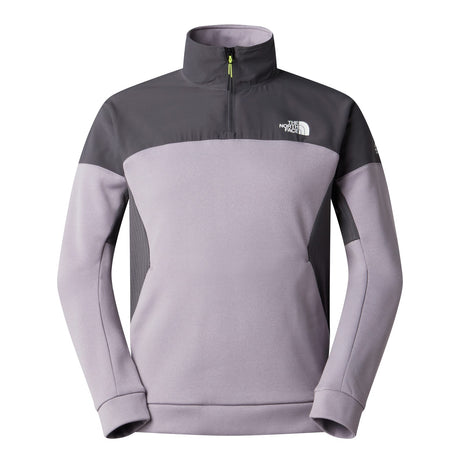 The North Face Men's Mountain Athletics 1/4 Zip Fleece Transcendent Grey/Anthracite / Small-Transcendent Grey/Anthracite / Medium-Transcendent Grey/Anthracite / Large-Transcendent Grey/Anthracite / X-Large #- 53 Degrees North 