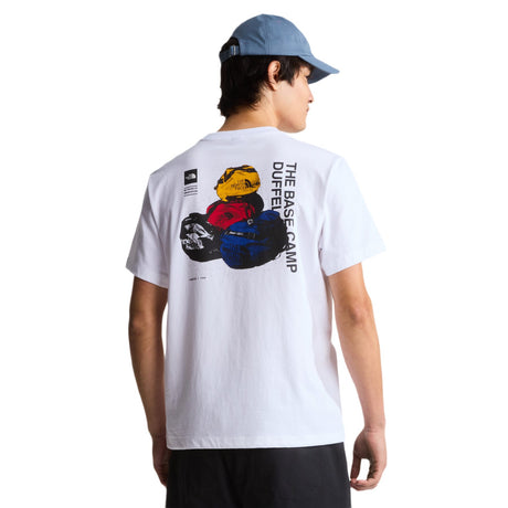 The North Face Men's The Base Camp Duffel Celebration T-Shirt TNF White / Small-TNF White / Medium-TNF White / Large-TNF White / X-Large-TNF White / XX-Large #- 53 Degrees North 
