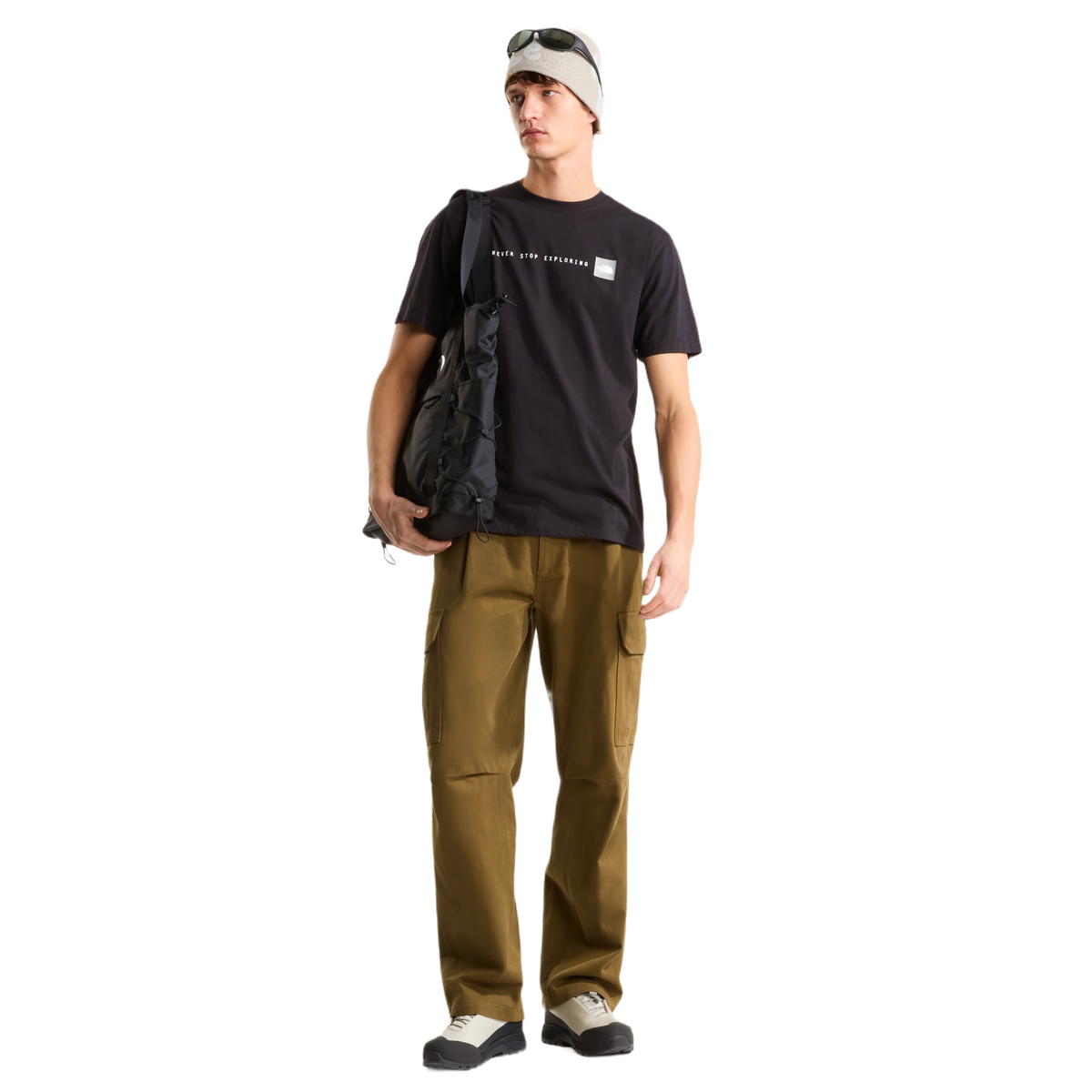 The North Face Men's NSE T-Shirt TNF Black/TNF White / Small - 53 Degrees North