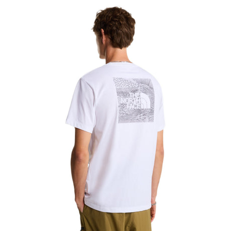 The North Face Men's Box NSE Celebration T-Shirt Woodland Green / Small-Woodland Green / Medium-Woodland Green / Large-Woodland Green / X-Large-Woodland Green / XX-Large #- 53 Degrees North 