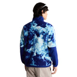 The North Face Men's Yumiori Off-Peak Printed Full-Zip Fleece Jacket Bold Blue Granitic Rock / X-Small - 53 Degrees North