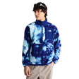 The North Face Men's Yumiori Off-Peak Printed Full-Zip Fleece Jacket Bold Blue Granitic Rock / X-Small - 53 Degrees North